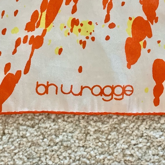 Vintage B.H.‎ Wragge 100% Silk Scarf - Picture 2 of 5